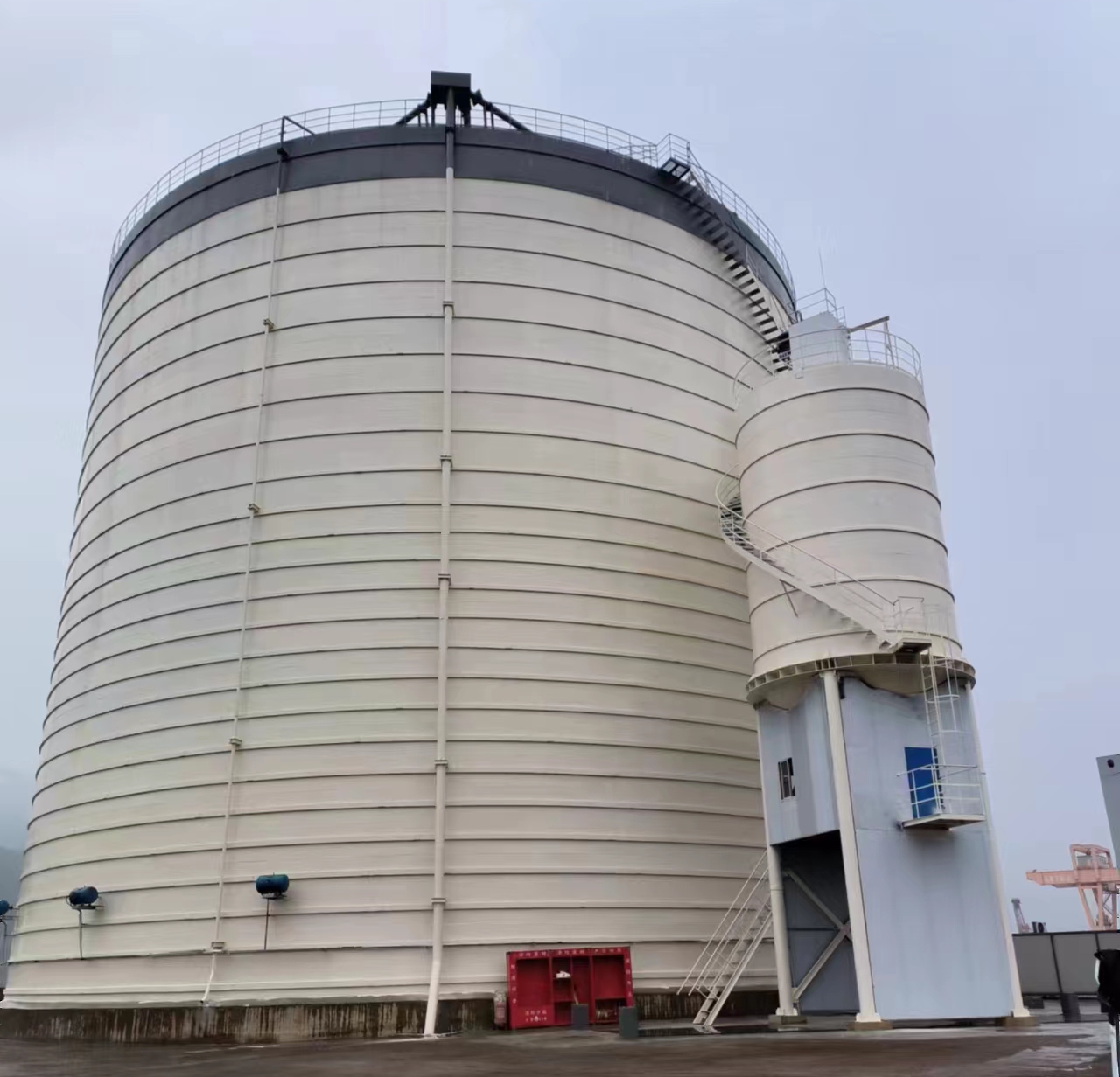 蓟州10万吨水泥钢板库