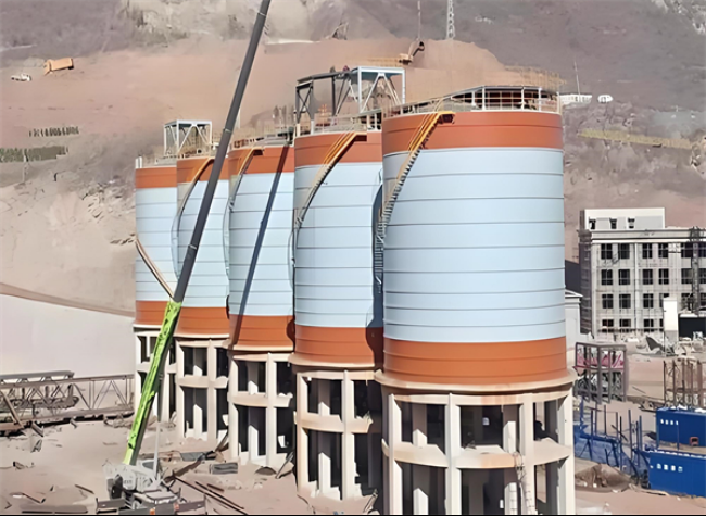 蓟州高架钢板仓