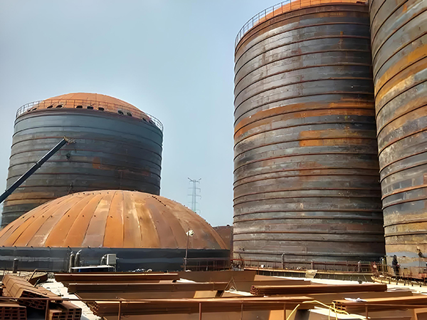 蓟州焦粉钢板仓